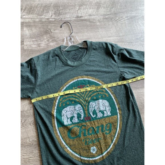 Chang Beer Thailand T-Shirt Men's Size medium vintage style 100% cotton - Picture 6 of 7